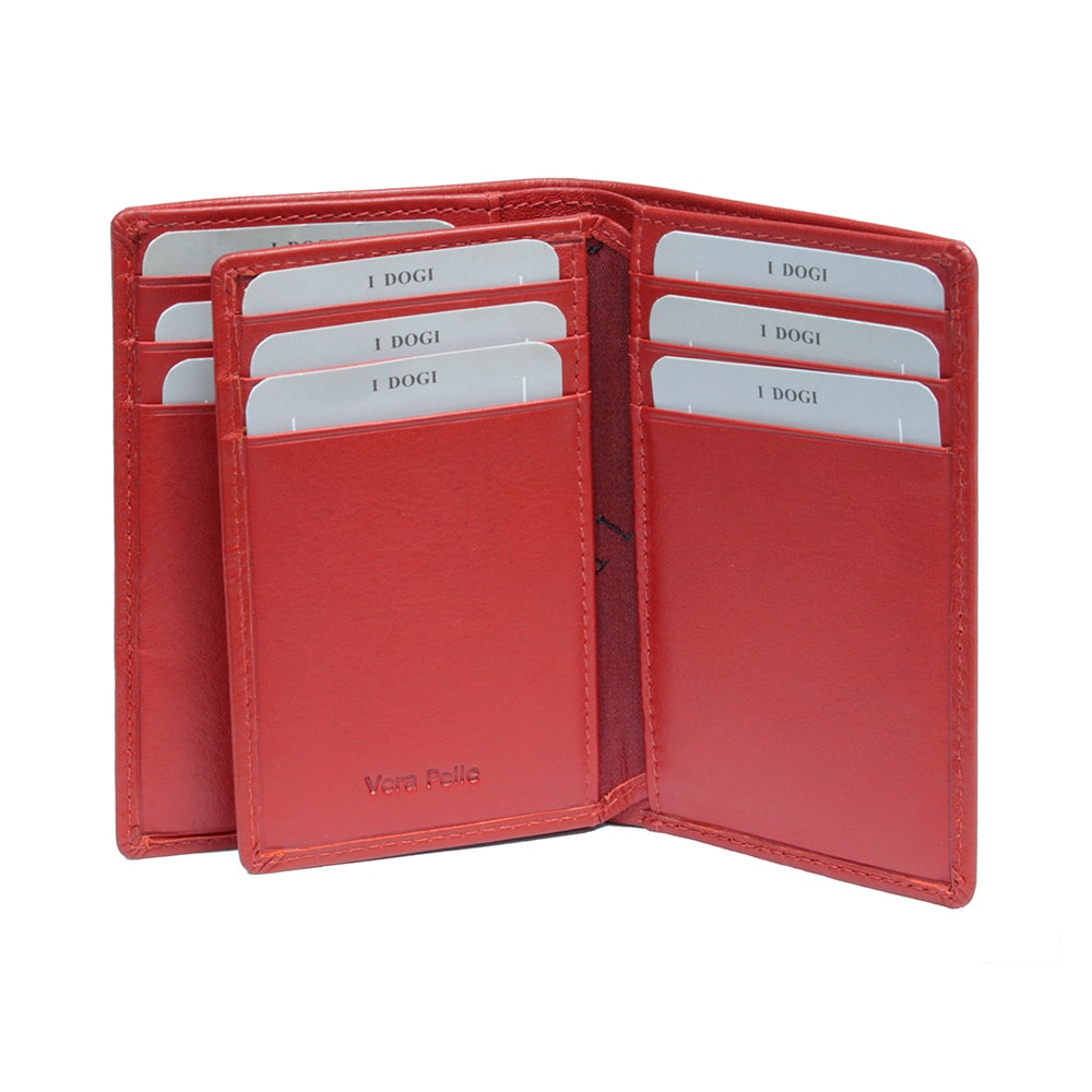 Portemonnee dames leer rood Tony Perotti Cortina 5065 rosso