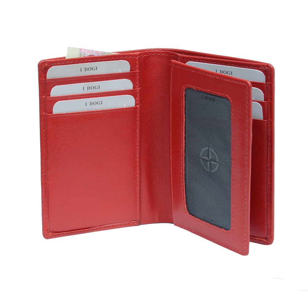 Portemonnee dames leer rood Tony Perotti Cortina 5065 rosso