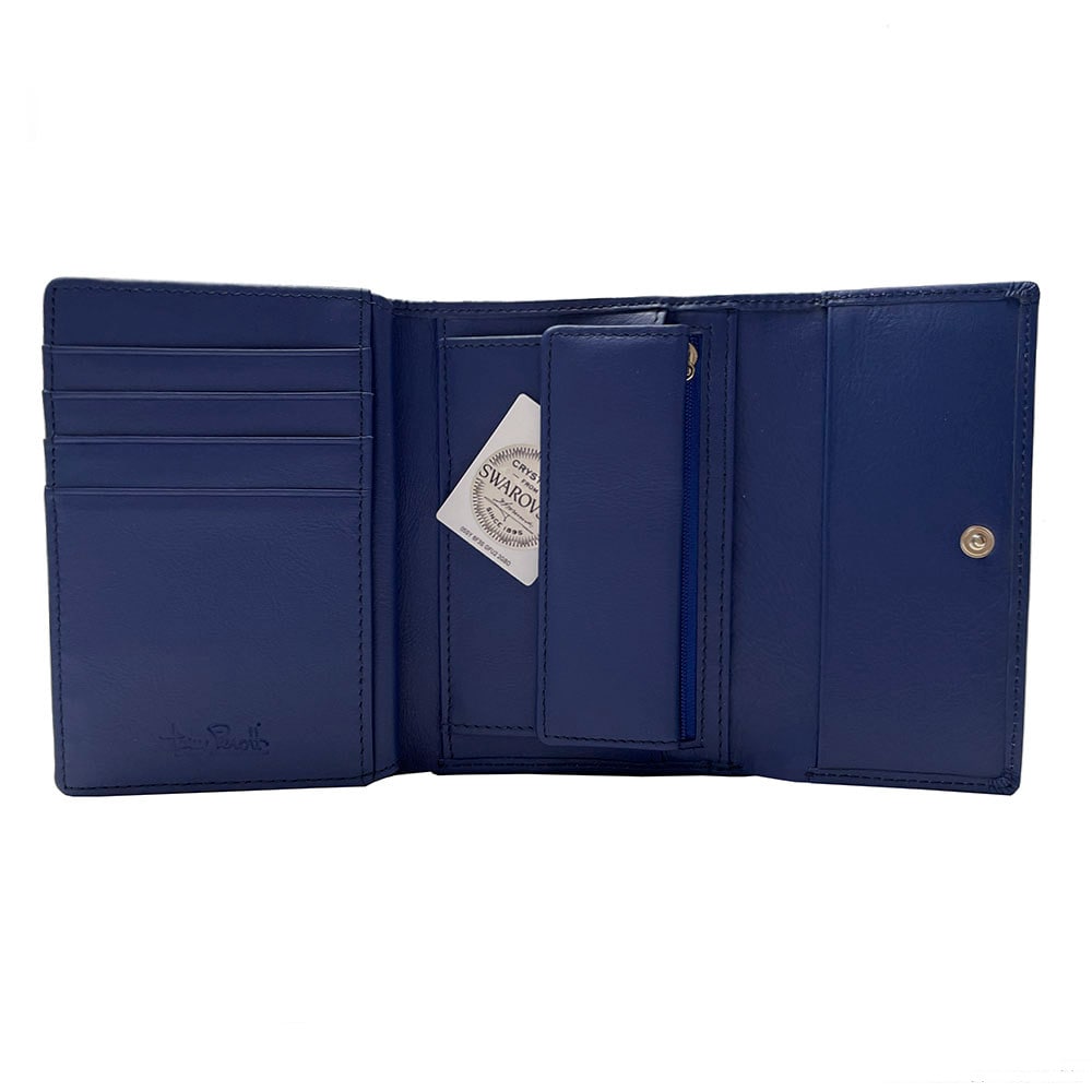 財布 レディース レザー ブルー トニーペロッティ 500N ラベリア