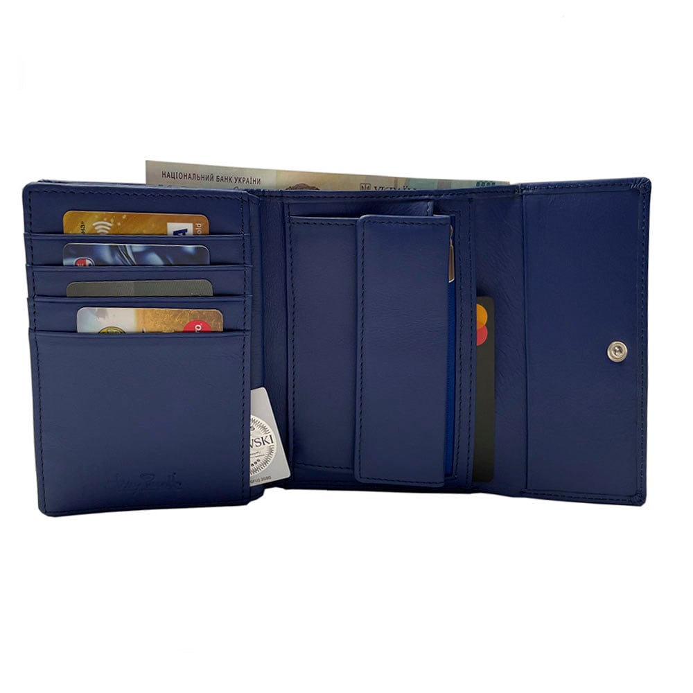 財布 レディース レザー ブルー トニーペロッティ 500N ラベリア