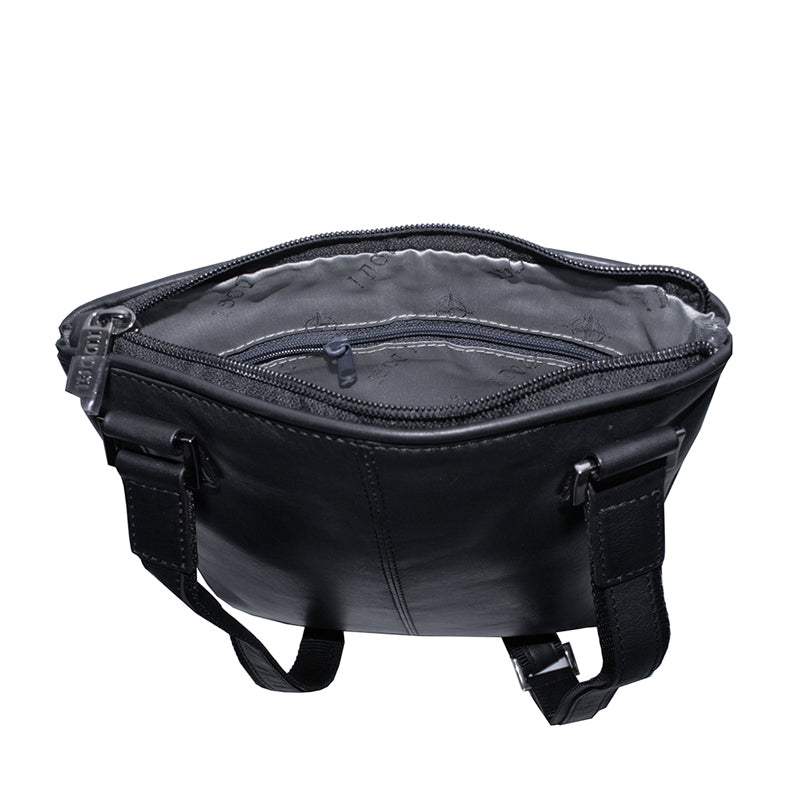 Cortina 6045 opened — branded lining and the inner zip pocket