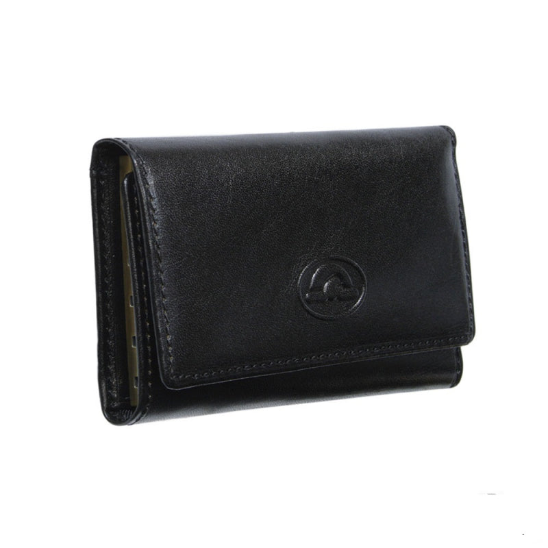 Tony Perotti black bull leather key case — Italico 2533 nero