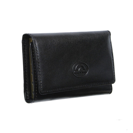 Tony Perotti black bull leather key case — Italico 2533 nero