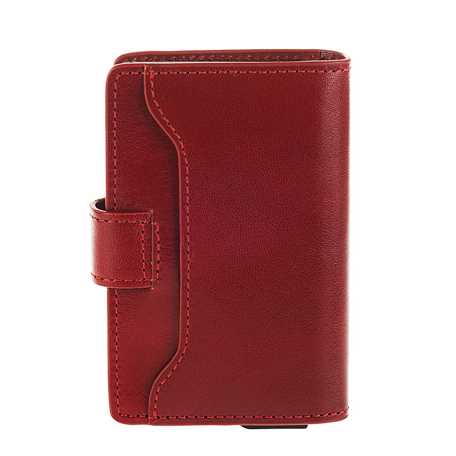Tony Perotti Nevada 3776 rosso — side view showing the strap wrapping the edge