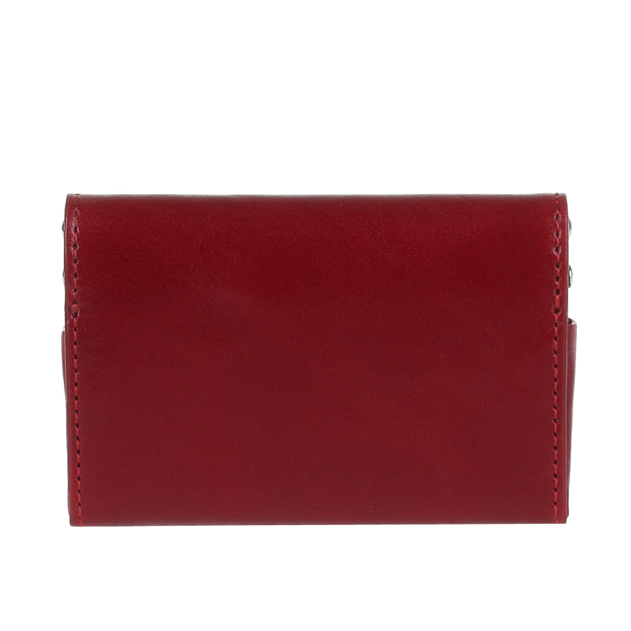Tony Perotti Italico 2680 rosso — the plain back of the case in glossy red bull leather