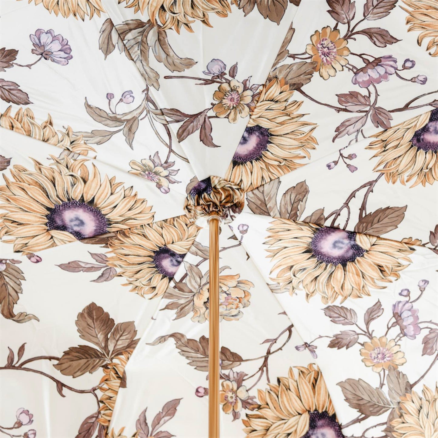 Paraplustok damesbeige met bloemenprint Pasotti 189 5G669-12 T8