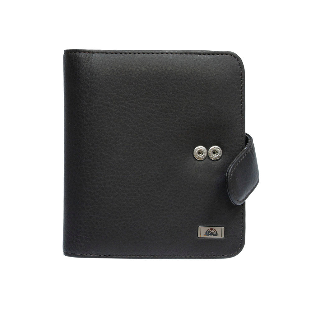 Tony Perotti Contatto 2612 moro — the front with the strap unfastened, showing the two press studs