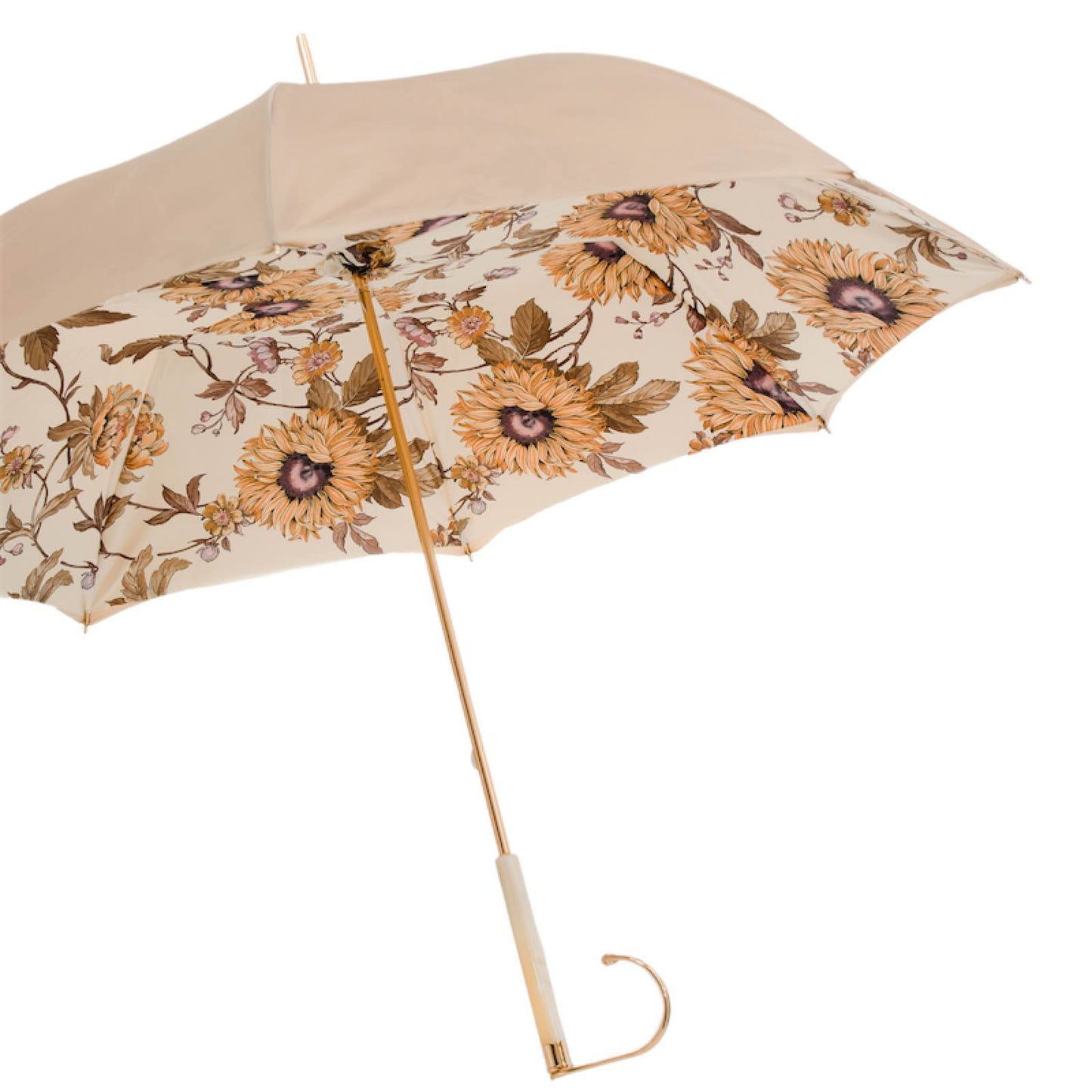 Paraplustok damesbeige met bloemenprint Pasotti 189 5G669-12 T8