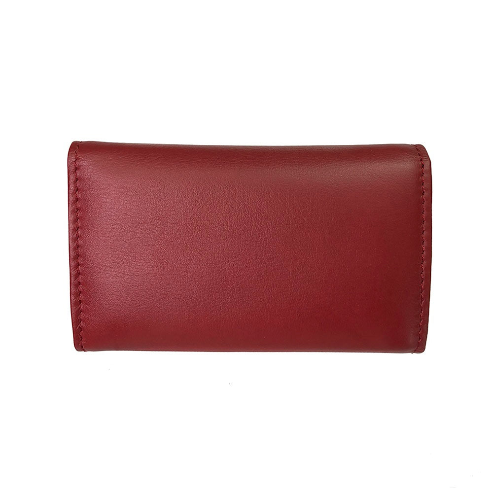 Tony Perotti New Rainbow 1117 rosso — the plump folded profile of the case seen from the back