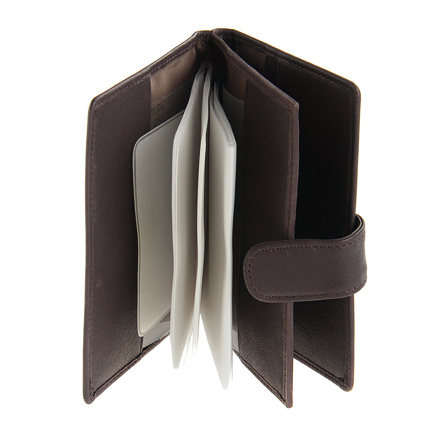 Contatto 1424 moro with the booklet of clear plastic sleeves inside