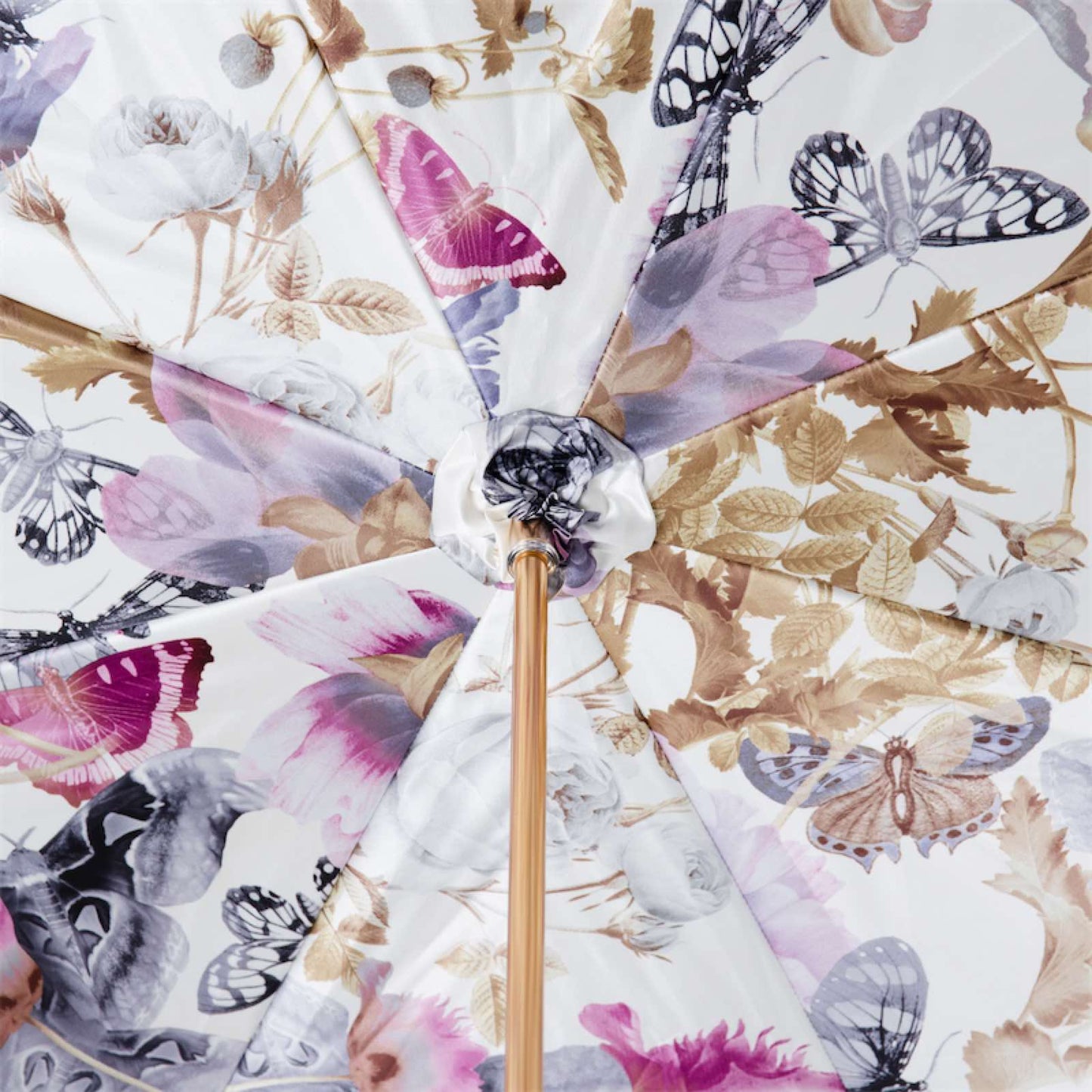 Pasotti umbrella dome with butterflies - img 2