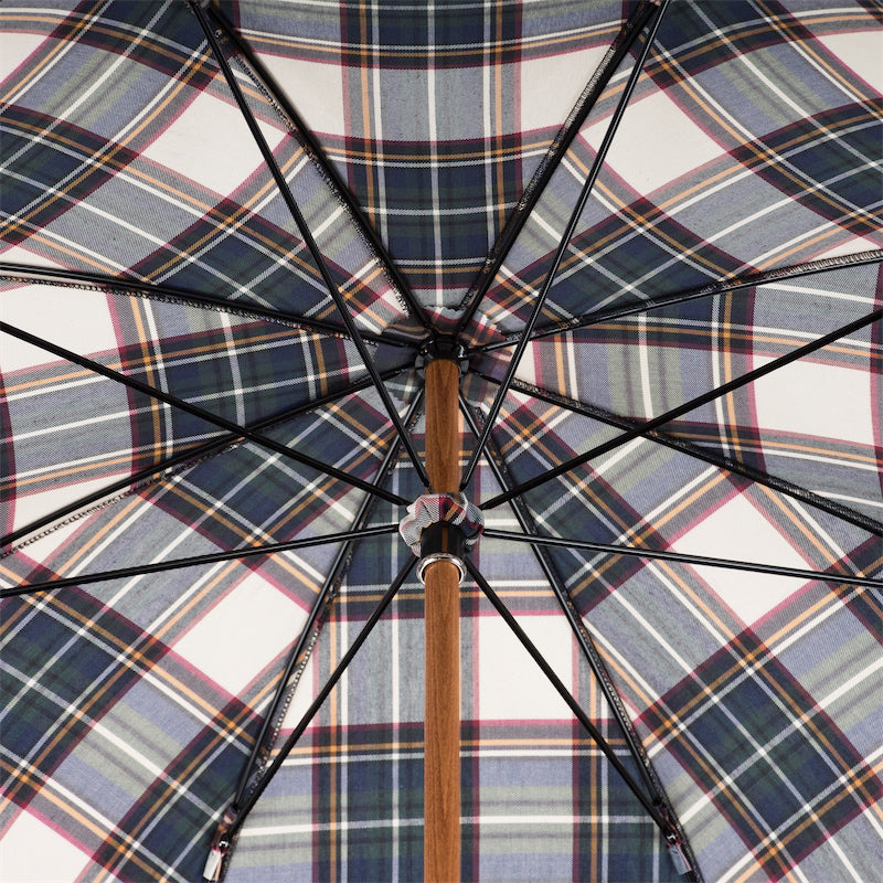 Pasotti plaid umbrella canopy and spokes