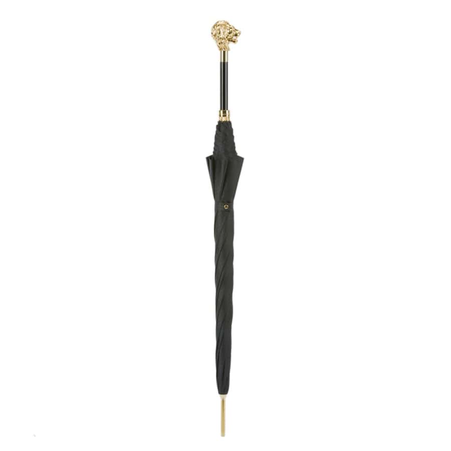 Umbrella cane men's black with handle Golden Lion Pasotti 479 51399-3 W37