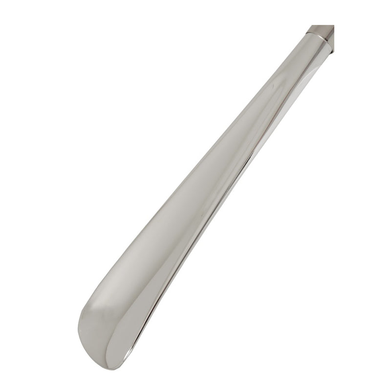 Pasotti silver shoehorn spatula — durable ABS end