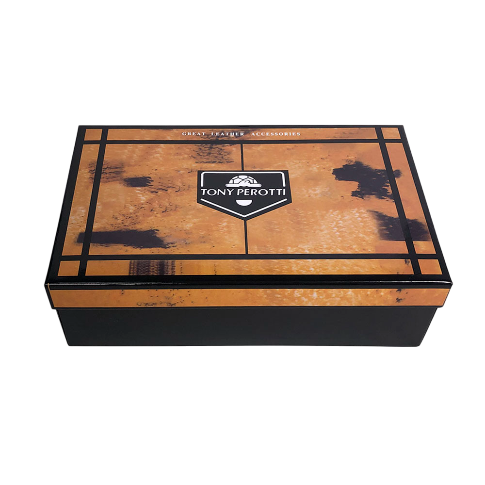 Tony Perotti Dames Portemonnee met Overslag van Bruin Leer — Italico 1911 Moro