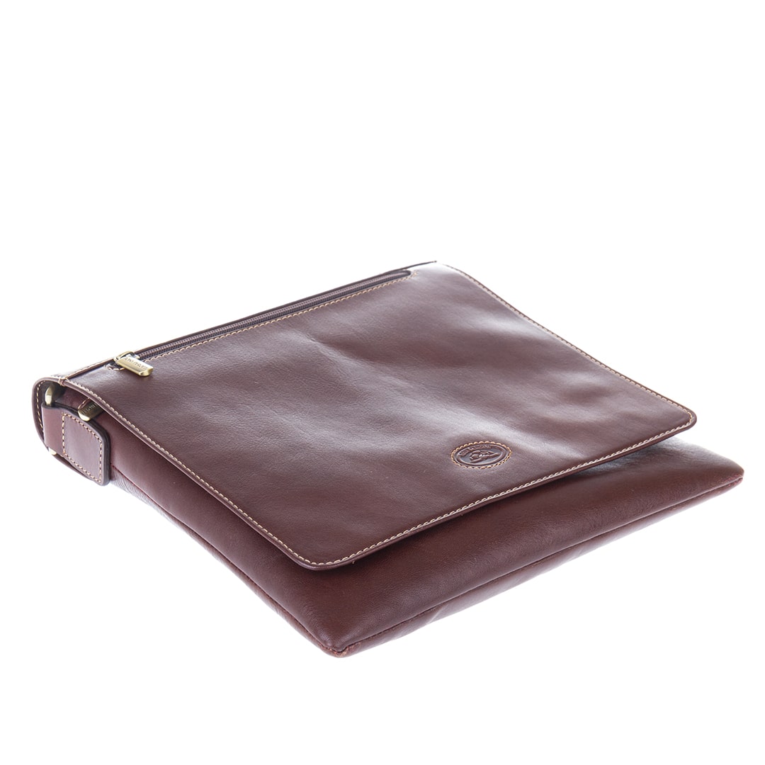 Bag men's leather brown Tony Perotti Italico 9050-26 moro