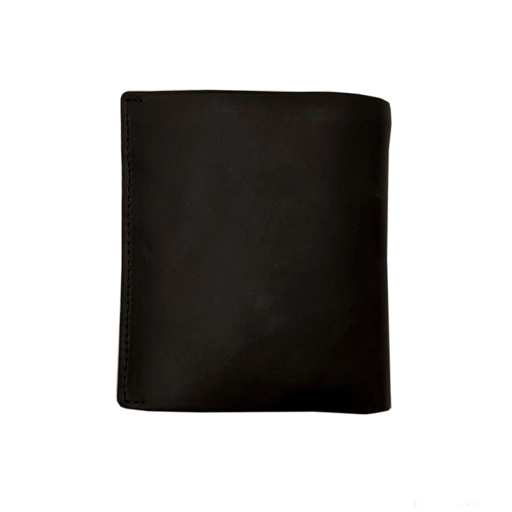 Tony Perotti Heren Zwart Leren Portemonnee met Vintage Look - Arno 1165 nero