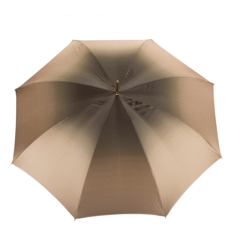 Pasotti beige umbrella on a white background