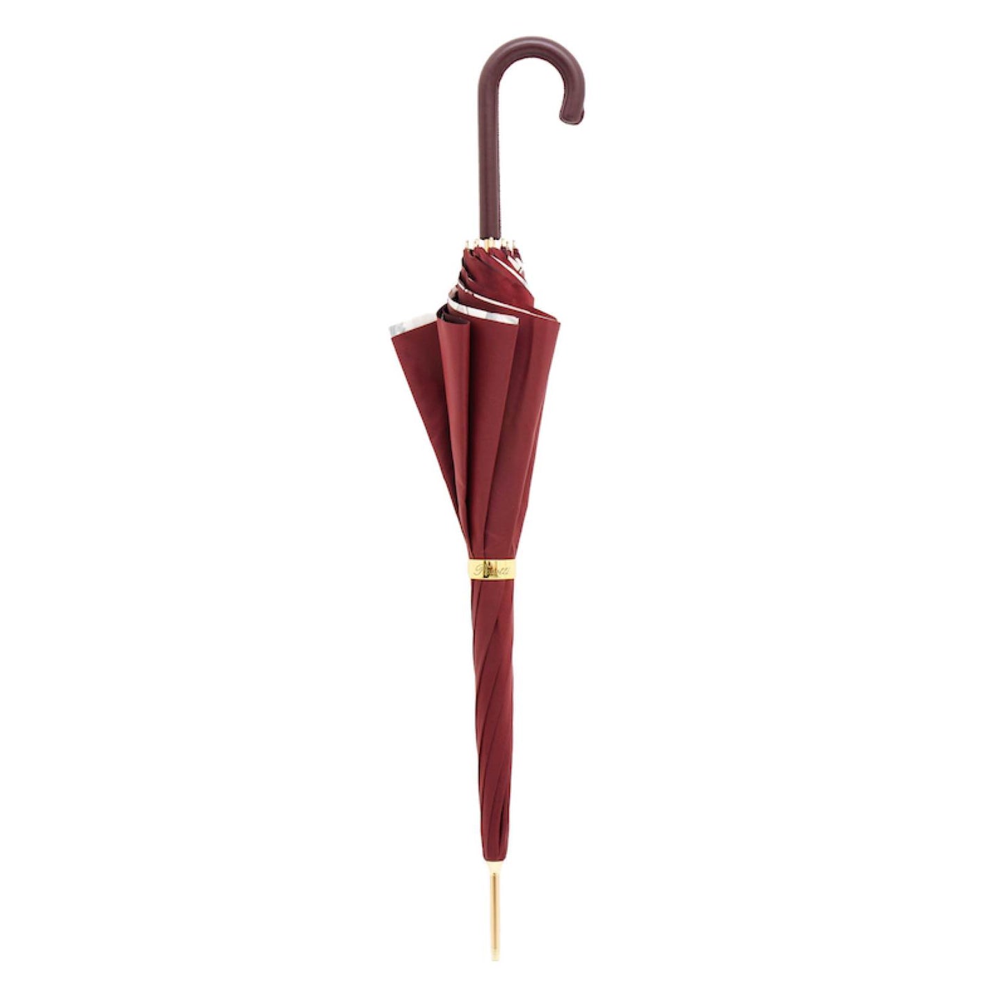 Closed Pasotti women’s burgundy tropical print umbrella