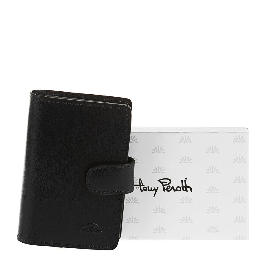 Tony Perotti Nevada 3776 nero — the holder with its white Tony Perotti pouch