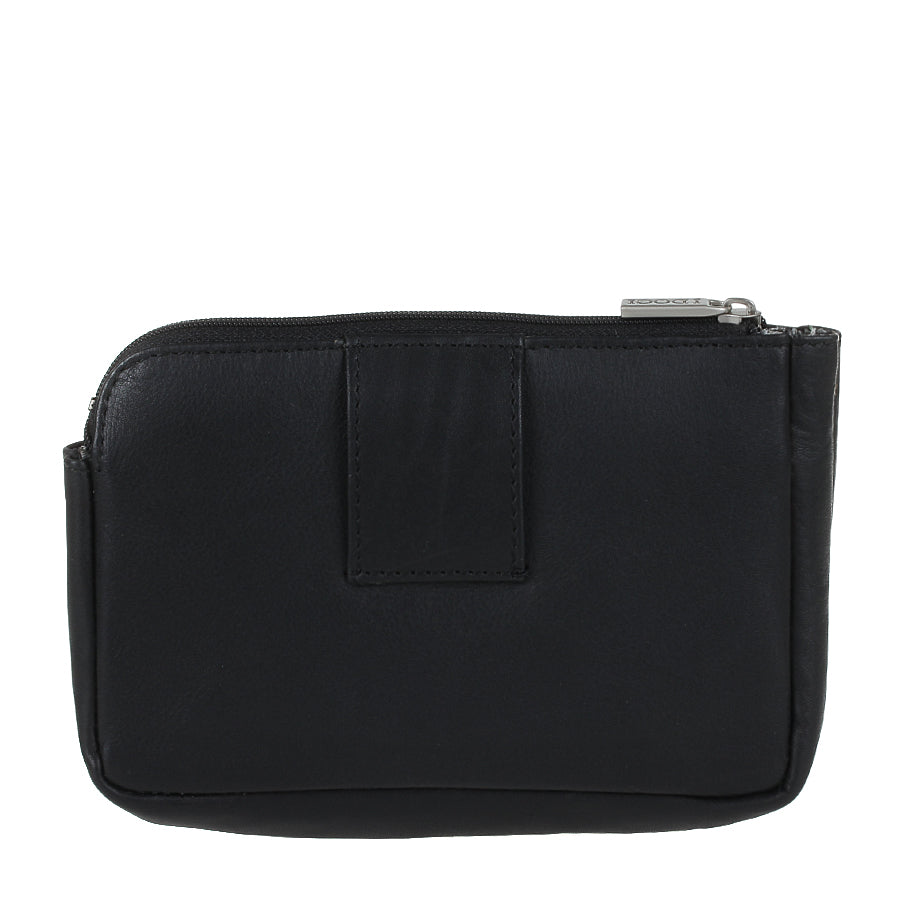 Back of the black Tony Perotti Cortina 6014 — the wide leather loop that takes a belt