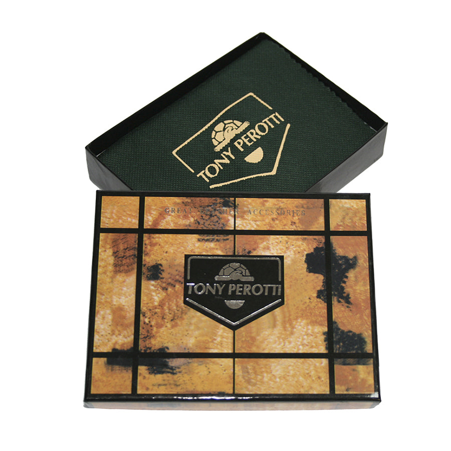 Branded Tony Perotti gift box supplied with the item