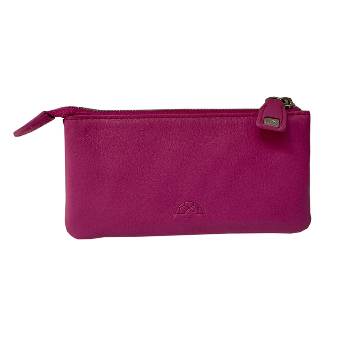 Tony Perotti Contatto 3350 dalia — the back of the pouch with the embossed Tony Perotti turtle