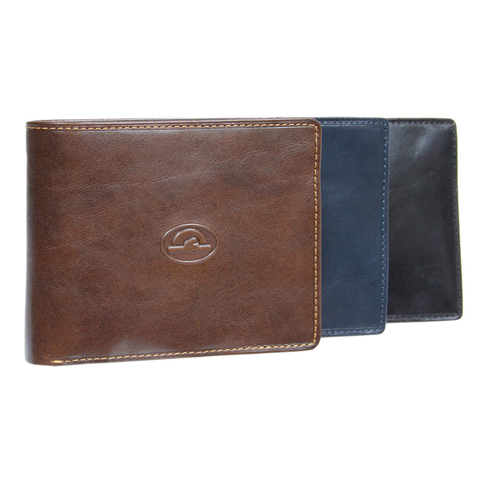 Tony Perotti Italico 3620 in three colours — moro, navy and nero — showing the difference between navy blue and black