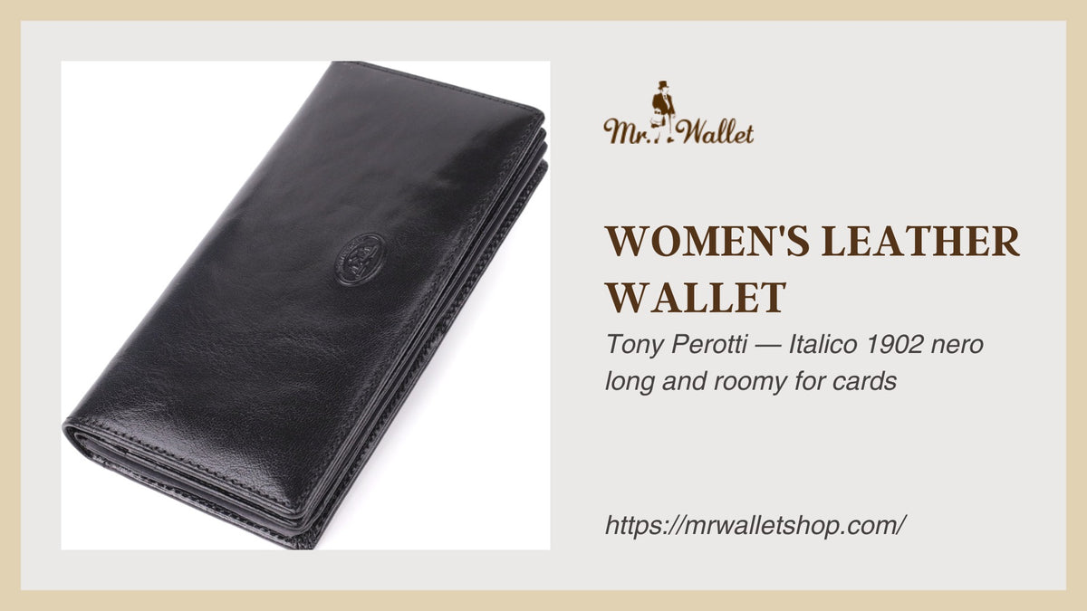 Video review: Tony Perotti Italico 1902 leather card wallet with flap