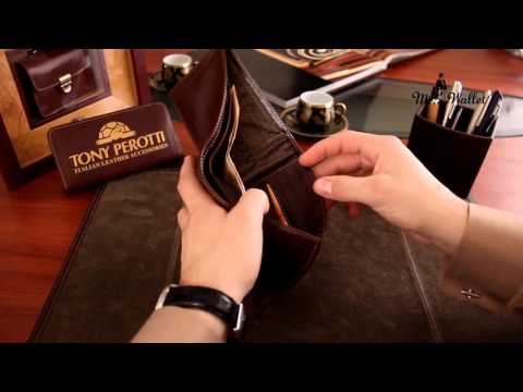 Tony Perotti Italico 2337 Men's Leather Wallet - Video Review by Mr. Wallet