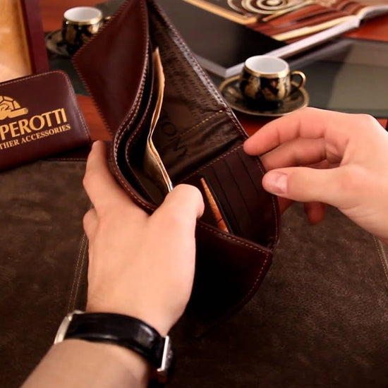 Tony Perotti Italico 2337 Men's Leather Wallet - Video Review by Mr. Wallet