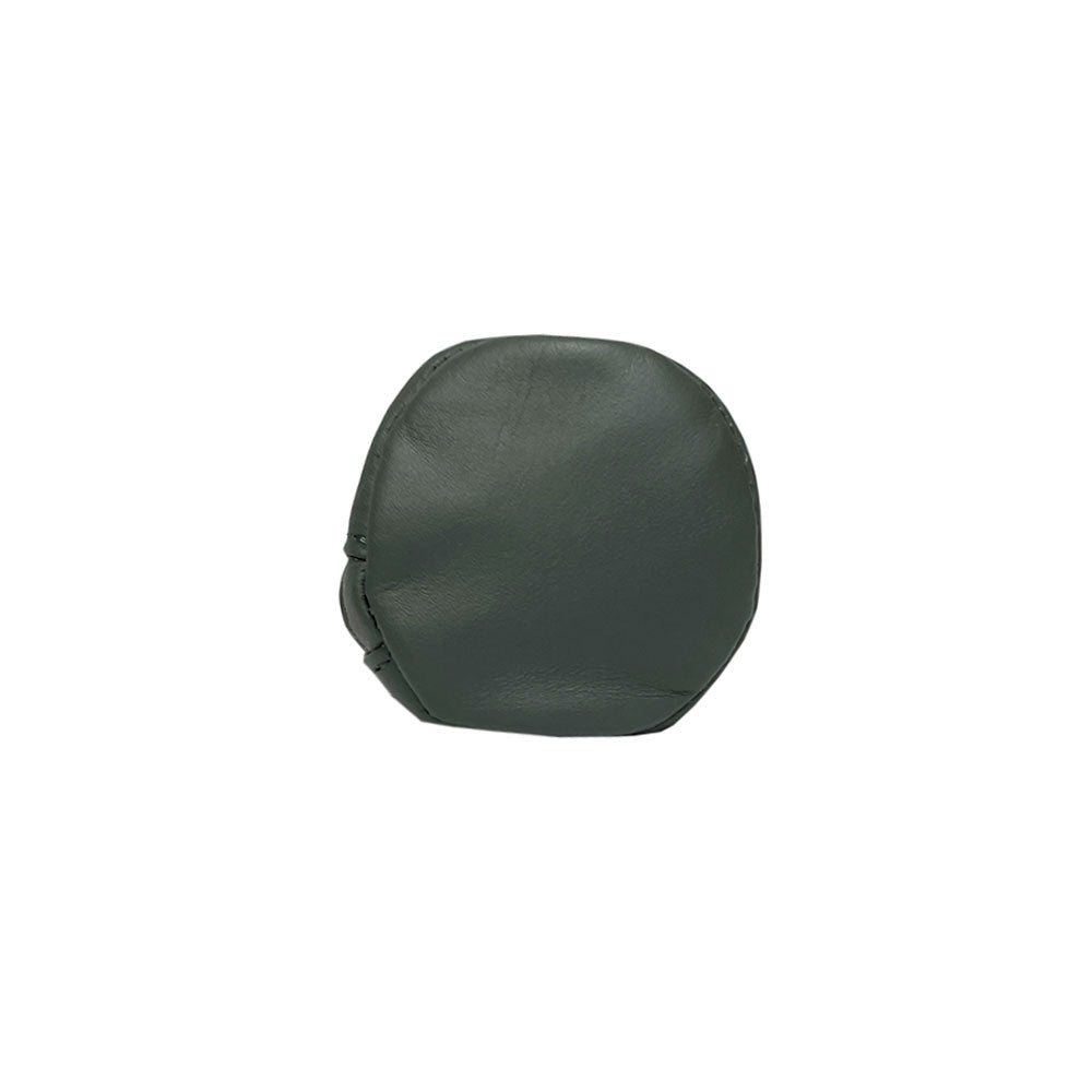 Tony Perotti New Rainbow 4025 grigio — the rounded leather base of the case seen from below
