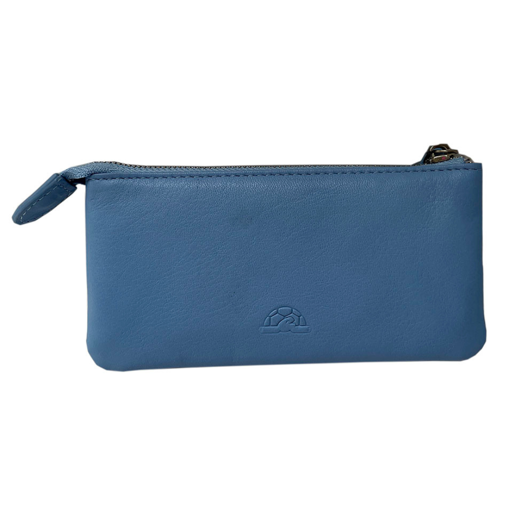 Tony Perotti Contatto 3350 baby — the back of the pouch with the embossed Tony Perotti turtle