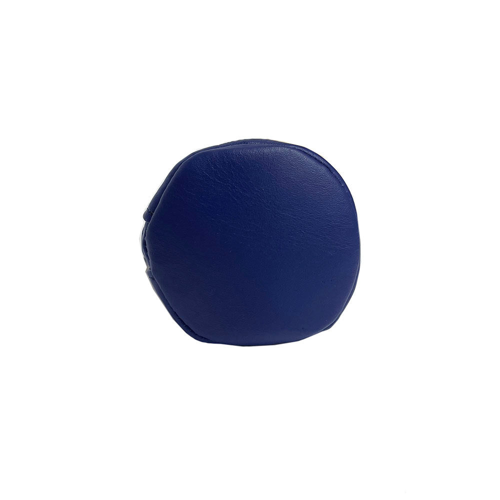 Tony Perotti New Rainbow 4025 bluette — the rounded leather base of the case seen from below