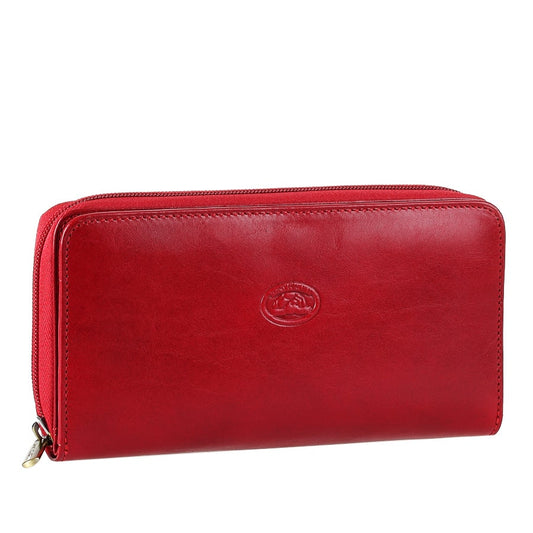 Wallet women's leather red Tony Perotti Italico 1192 rosso