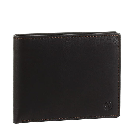 Wallet men's brown leather Tony Perotti Cortina 5035 moro