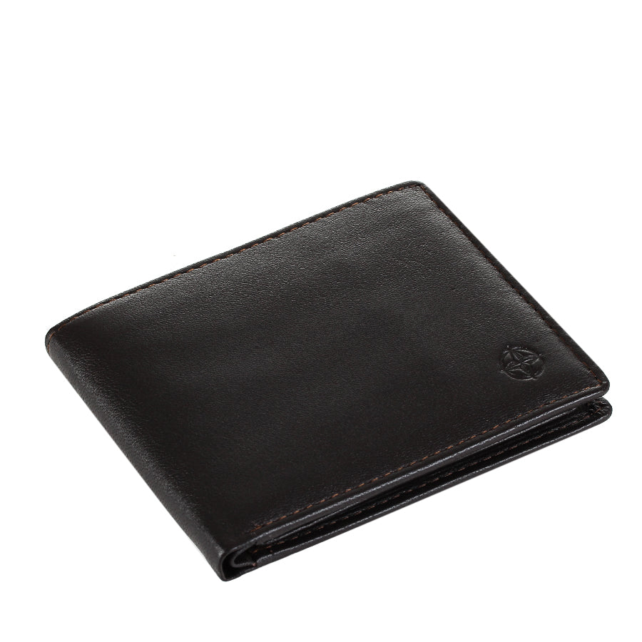 Wallet men's leather brown Tony Perotti Cortina 5077 moro