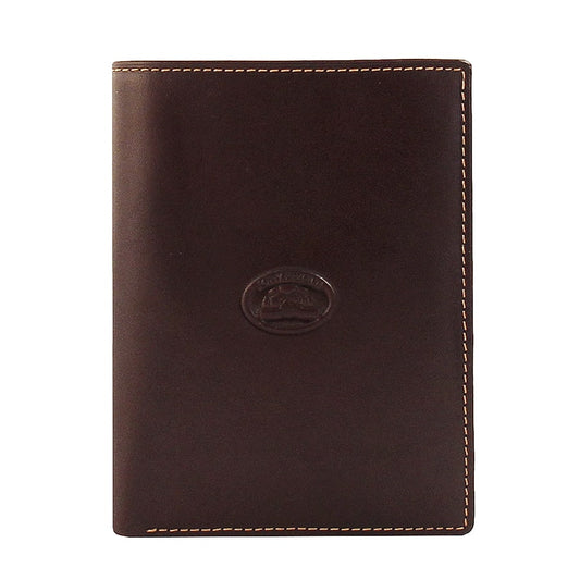 Wallet men's leather brown Tony Perotti Italico 1153 moro