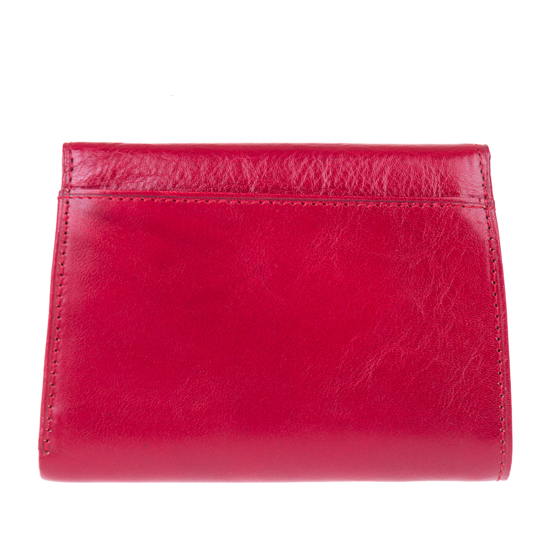 Wallet women's leather red Tony Perotti Italico 2058 rosso
