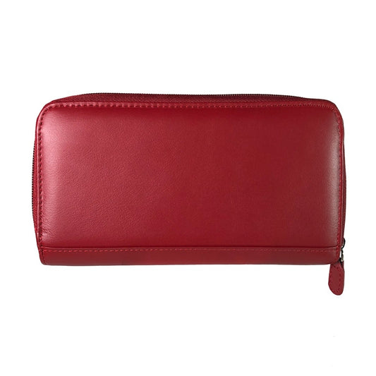 Wallet women's leather red Tony Perotti New Rainbow 1192 rosso